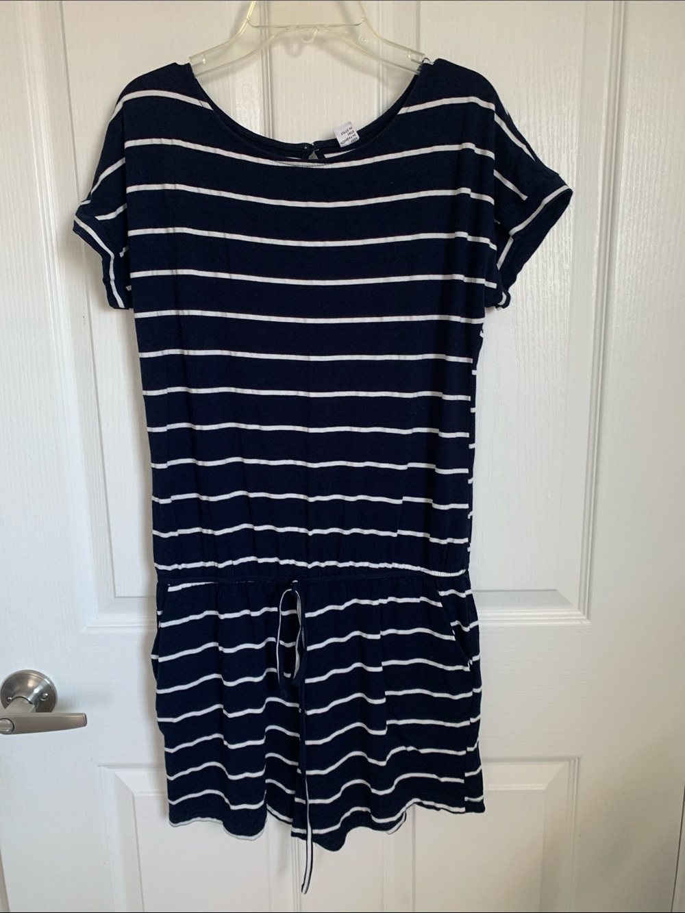 # 1/57 Anrabess Navy & White Striped romper